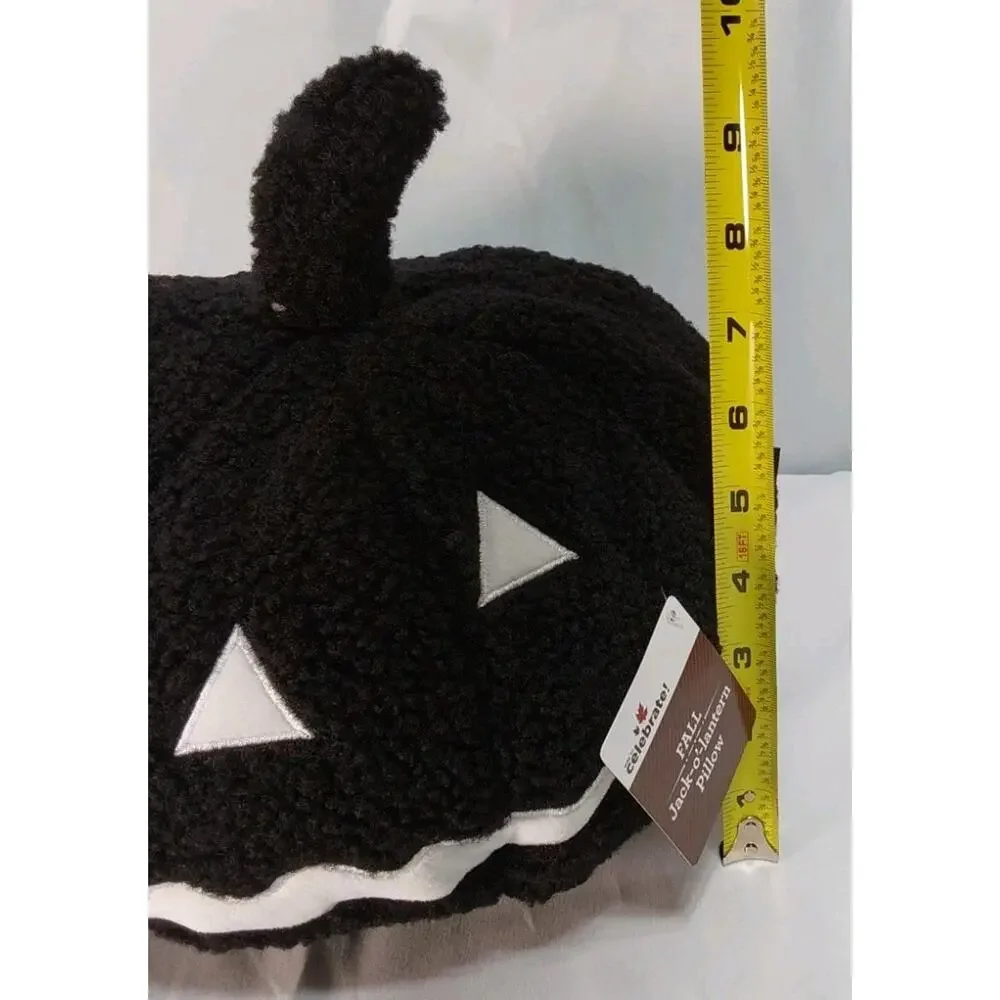 Way To Celebrate Set Of 2 Fall Jack-o-lantern & Bat Decorative Pillows